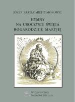 Okładka książki Hymny na uroczyste święta Bogarodzice Maryjej
