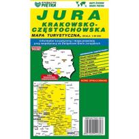 Opakowanie Jura krakowsko-częstochowska mapa turystyczna 1:95 000