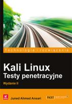 Okładka książki Kali Linux Testy penetracyjne