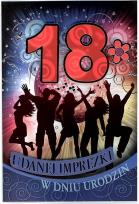 Opakowanie Karnet 18-stka naklejany 3D nr 005 + koperta