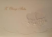 Opakowanie Karnet ślubny B6 Premium 17 + koperta