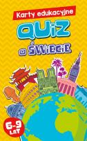 Okładka książki Karty edukacyjne. Quiz o świecie