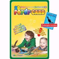 Opakowanie Karty Popup 3D zwierzęta morskie