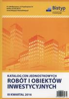 Opakowanie Katalog cen jednostkowych robót i obiektów inwestycyjnych III kwartał 2016
