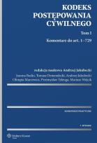 Okładka książki Kodeks postępowania cywilnego Komentarz Tom 1 i 2