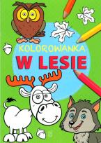 Okładka książki Kolorowanka W lesie