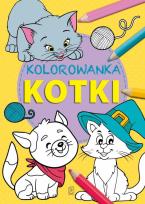Okładka książki Kolorowanki Kotki