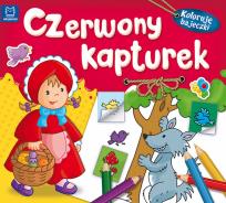 Okładka książki Koloruję bajeczki. Czerwony Kapturek