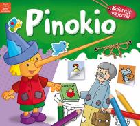 Okładka książki Koloruję bajeczki. Pinokio