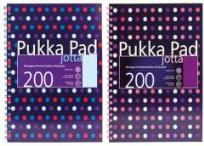 Opakowanie Kołozeszyt A5/100K Jotta Dots kratka (3szt) PUKKA