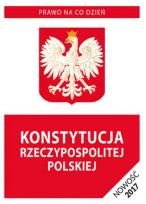 Okładka książki Konstytucja Rzeczypospolitej Polskiej w.2017