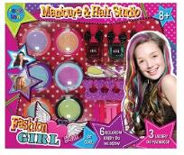 Opakowanie Kreda do włosów w sztyfcie 6 kolorów zestaw