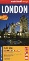Opakowanie London laminowany plan miasta 1:17 500