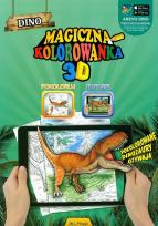 Okładka książki Magiczna kolorowanka 3D Dino
