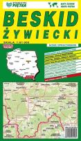 Opakowanie Mapa składana Beskidu Żywieckiego 1: 61 000