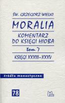 Okładka książki Moralia Tom 7 Komentarz do Księgi Hioba