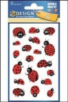 Opakowanie Naklejki papierowe biedronka