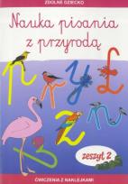 Okładka książki Nauka pisania z przyrodą zeszyt 2