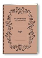 Opakowanie Notatnik ozdobny A5 64 kartki BR NB S17A