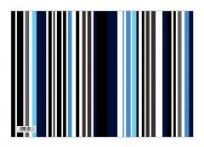 Opakowanie Notes Gee Stripes Blue NARCISSUS