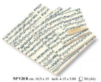 Opakowanie Notes ozdobny A6 BR 50 kartek NP V20B