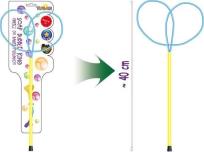 Okładka książki Obręcz do baniek mydlanych PRO MOTYLEK (3613)