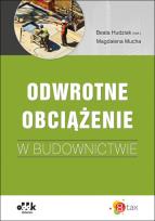 Okładka książki Odwrotne obciążenie w budownictwie
