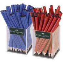 Opakowanie Ołówek Jumbo grip B Display 2x36 niebieski/czerwony