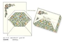 Okładka książki Papeteria box 10 kopert i 10 kartek