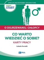 Okładka książki Pewny start O dojrzewaniu Chlopcy Co warto wiedzieć o sobie? Karty pracy