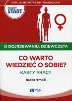 Okładka książki Pewny start O dojrzewaniu Dziewczęta Co warto wiedzieć o sobie? Karty pracy