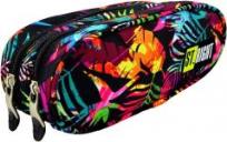 Opakowanie Piórnik szkolny saszetka dwukomorowa Stright PU-02 Tropical Island