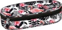 Opakowanie Piórnik szkolny saszetka Stright Flamingo pink&black PC-01