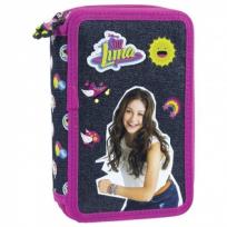 Opakowanie Piórnik z wyposażeniem dwukomorowy Soy Luna 12