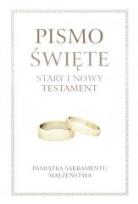 Opakowanie Pismo Święte ST i NT. Pamiątka Sak. Małżeństwa