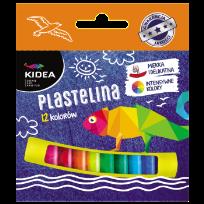 Opakowanie Plastelina Kidea mała 12 kolorów