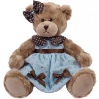 Opakowanie Pluszak misia Daizy w sukience niebieskiej  33cm 380548