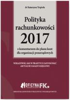 Okładka książki Polityka rachunkowości 2017 z komentarzem do planu kont dla organizacji pozarządowych
