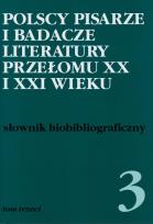Opakowanie Polscy pisarze i badacze literatury przełomu XX i XXI wieku