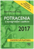 Okładka książki Potrącenia z wynagrodzeń i zasiłków 2017