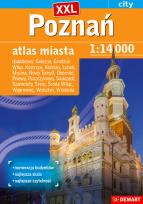 Okładka książki Poznań plus 17 XXL atlas miasta