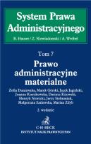 Okładka książki Prawo administracyjne materialne Tom 7