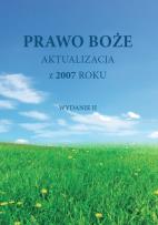 Okładka książki Prawo Boże Aktualizacja z 2007 roku