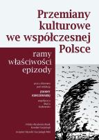 Okładka książki Przemiany kulturowe we współczesnej Polsce
