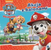 Okładka książki Psi Patrol. AKCJA Z BALONAMI
