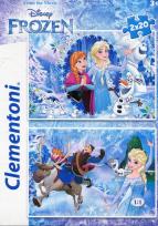 Opakowanie Puzzle 2x20 Kraina Lodu