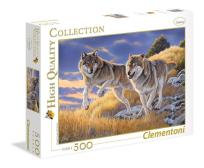 Opakowanie Puzzle High Quality Collection The wolves 500