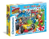Opakowanie Puzzle SuperColor Maxi 104  Mickey Roadster
