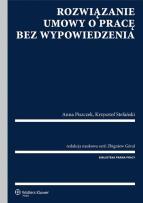 Okładka książki Rozwiązanie umowy o pracę bez wypowiedzenia