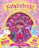 Okładka książki Scenki z naklejkami. Księżniczki